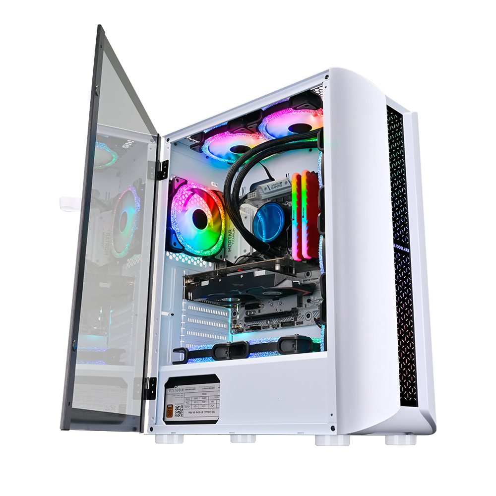 Gabinete Aurora RGB White