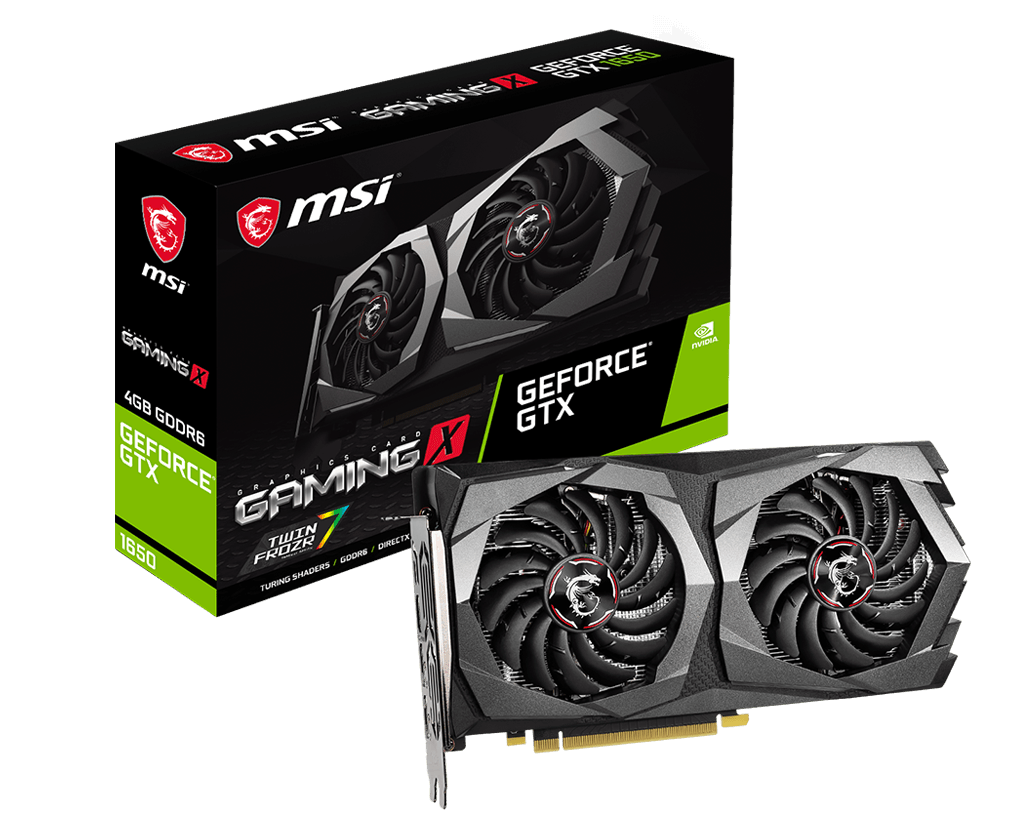 Tarjeta Gráfica GTX 1650 MSI