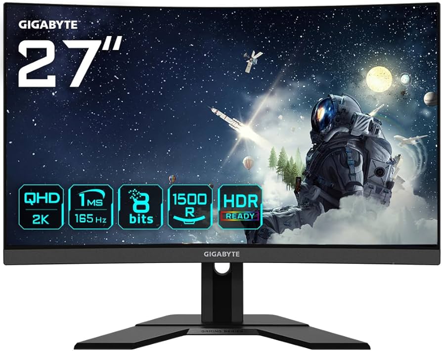 Monitor Gigabyte G27QC 144Hz
