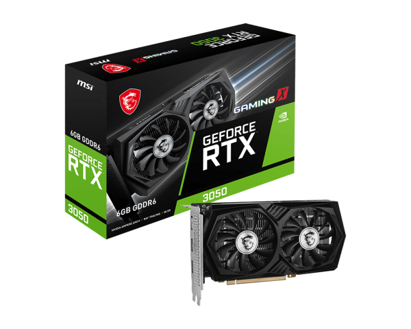 Tarjeta Gráfica RTX 3050 MSI