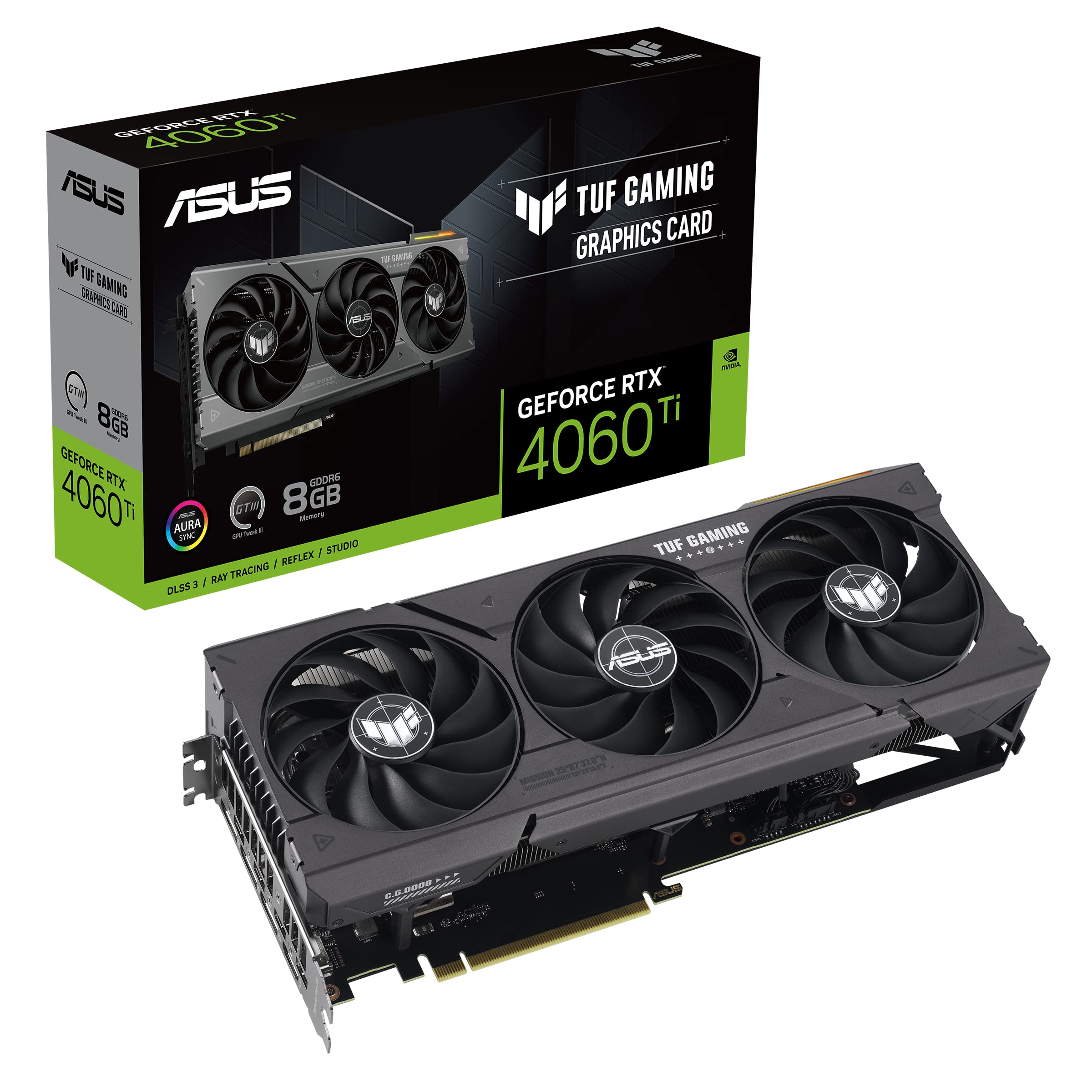 Tarjeta Gráfica RTX 4060 Asus